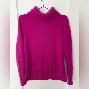 Angora Turtleneck Sweater